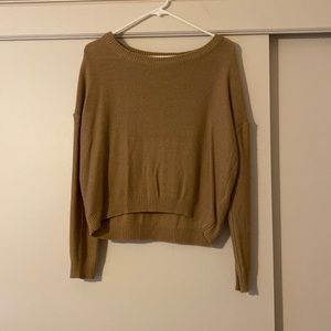Loose fitted sweater shirt